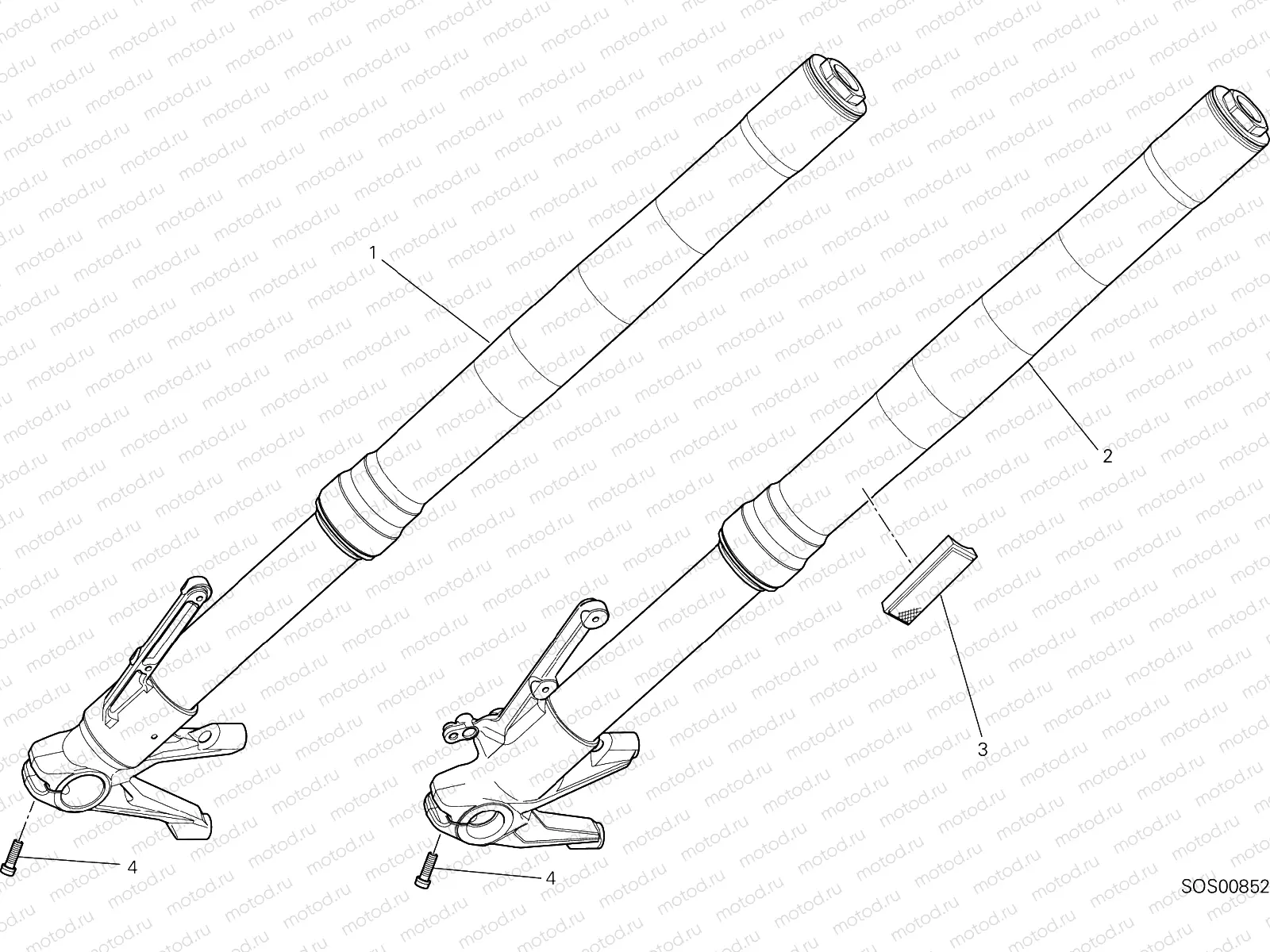 FRONT FORK [MOD:M 797]