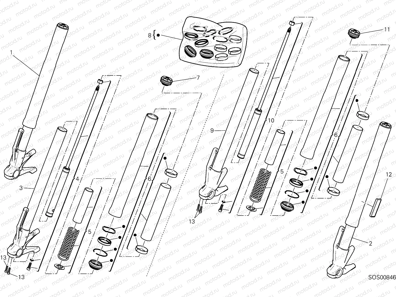 FRONT FORK [MOD:SS 939]