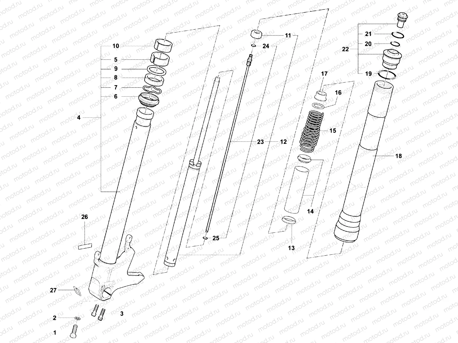 Front Fork Right