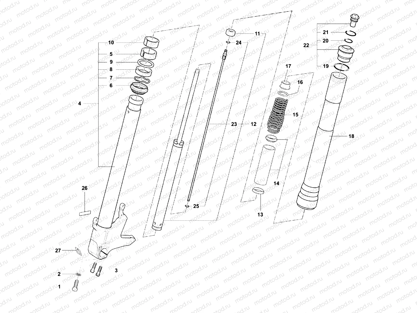 Front Fork Right