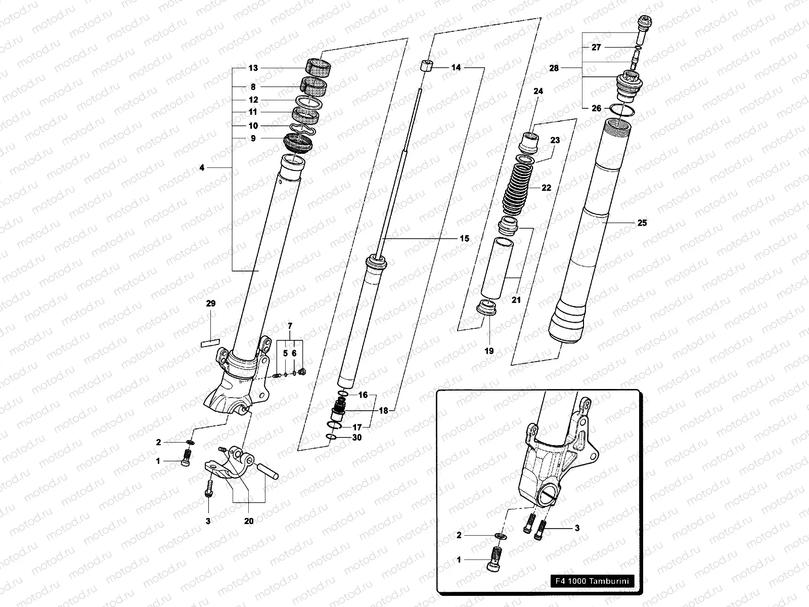 Front Fork Right