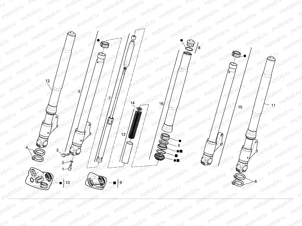FRONT FORKS