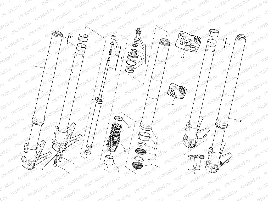 Front forks