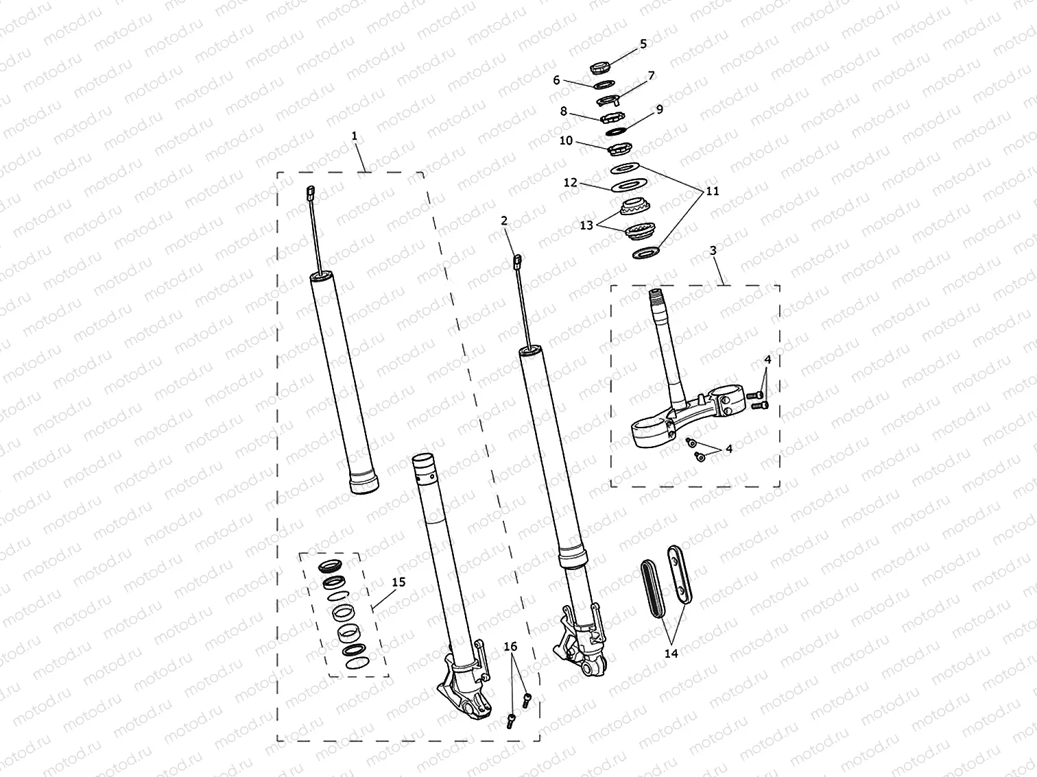 Front forks