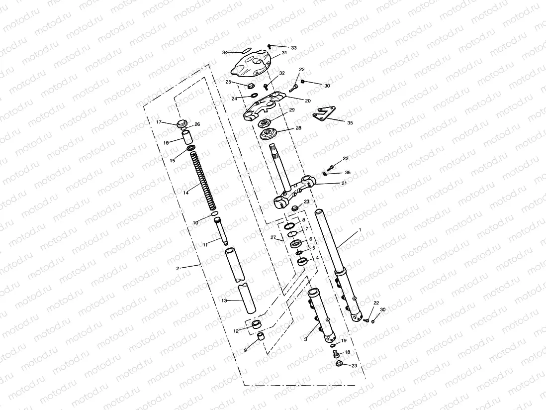 Front Forks and Yokes » 42274