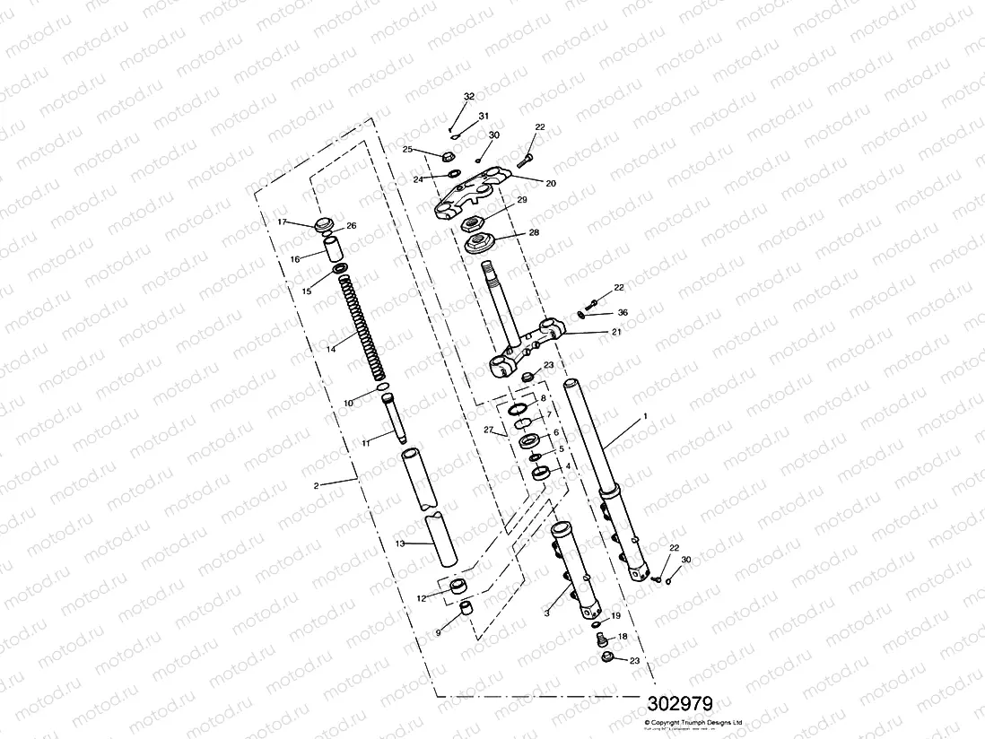 Front Forks and Yokes Sprint, Sprint Executive