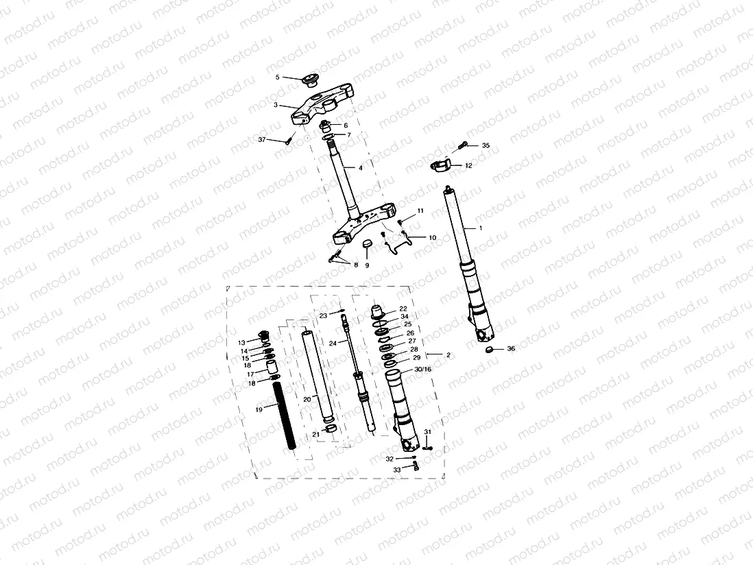 Front Forks & Yokes