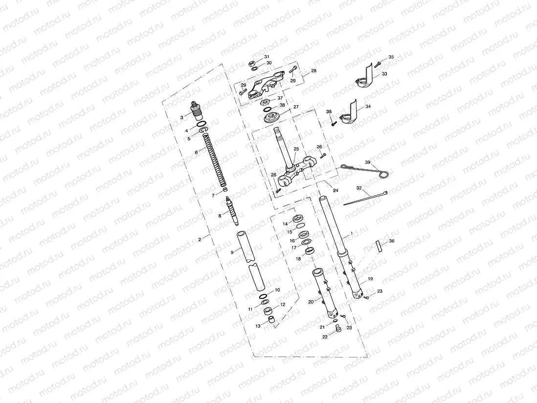 Front Forks & Yokes