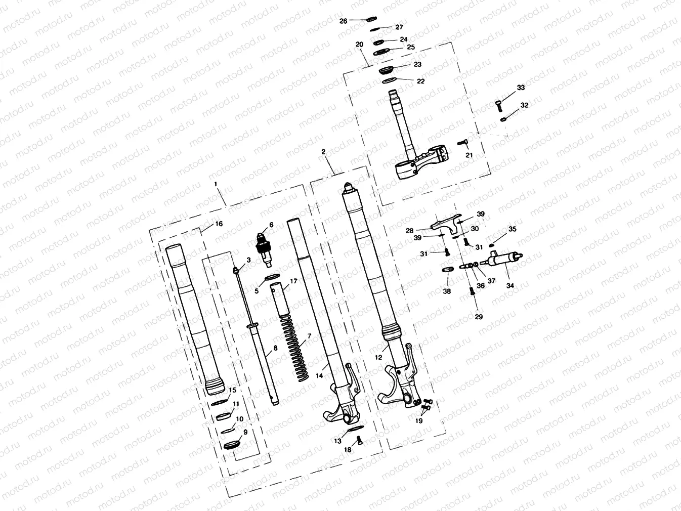 Front Forks & Yokes