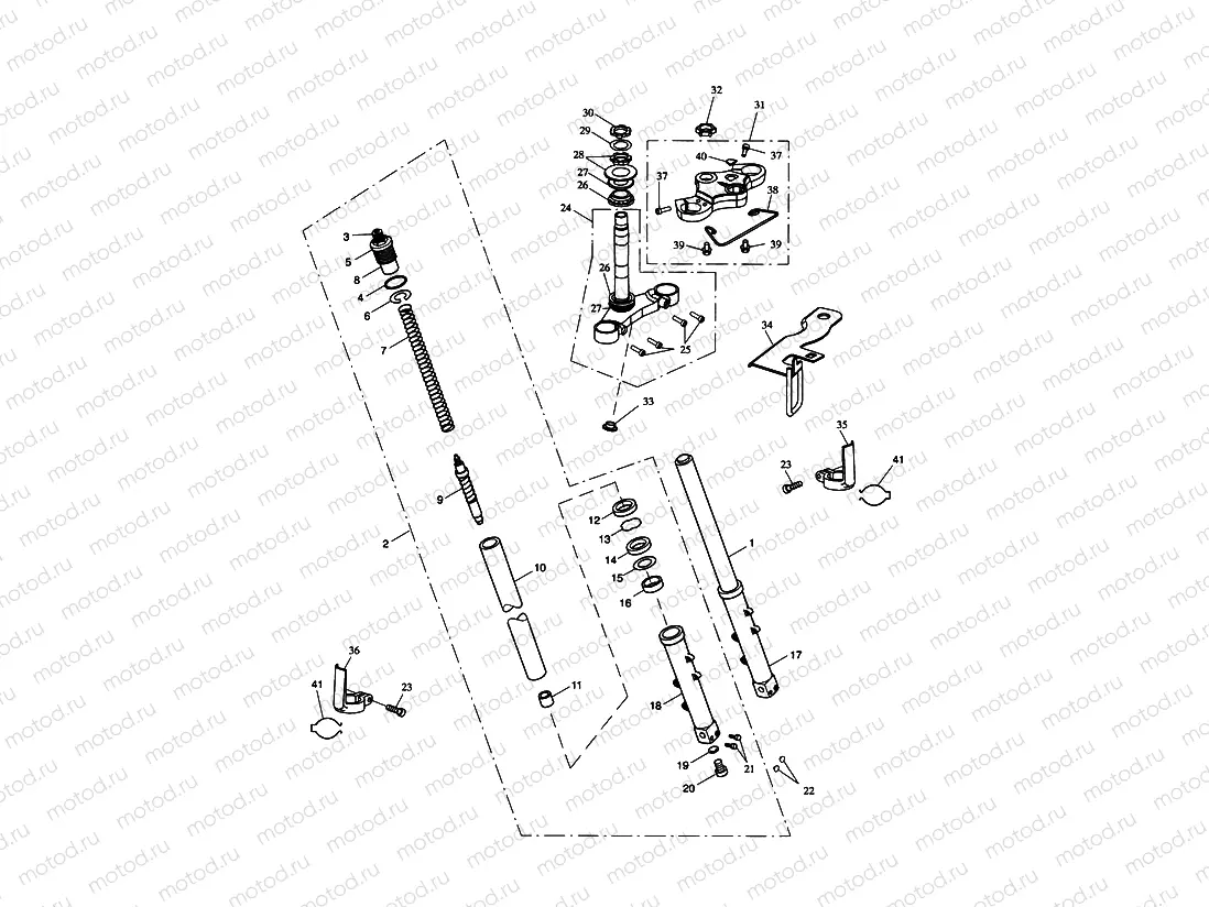 Front Forks & Yokes
