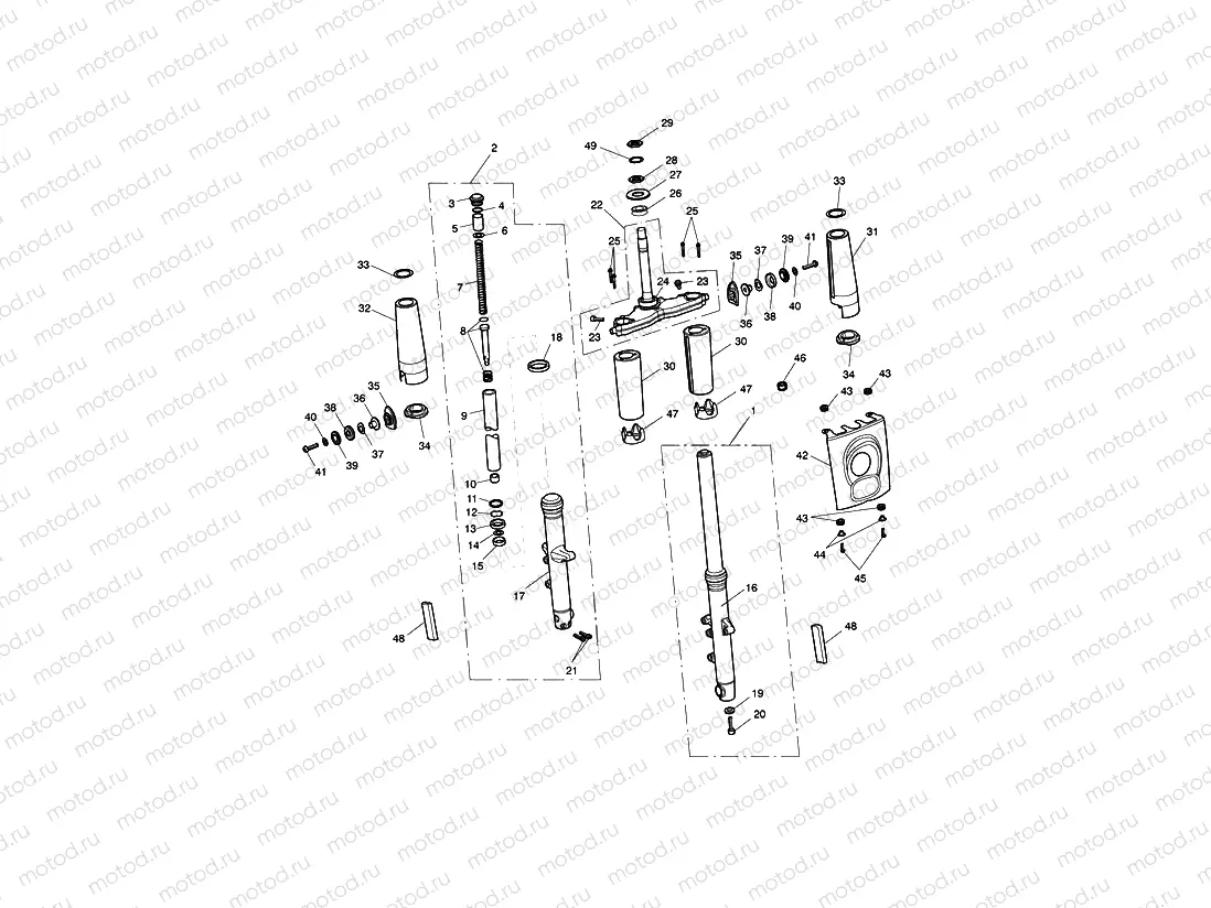 Front Forks & Yokes