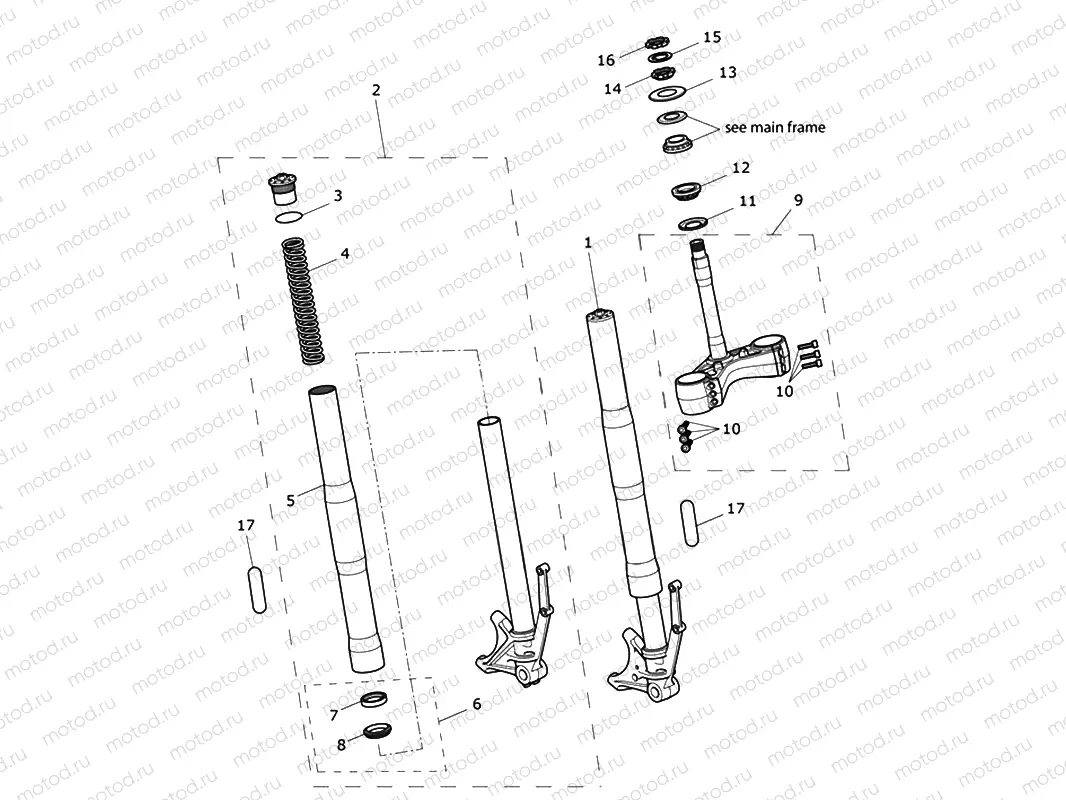 Front Forks & Yokes