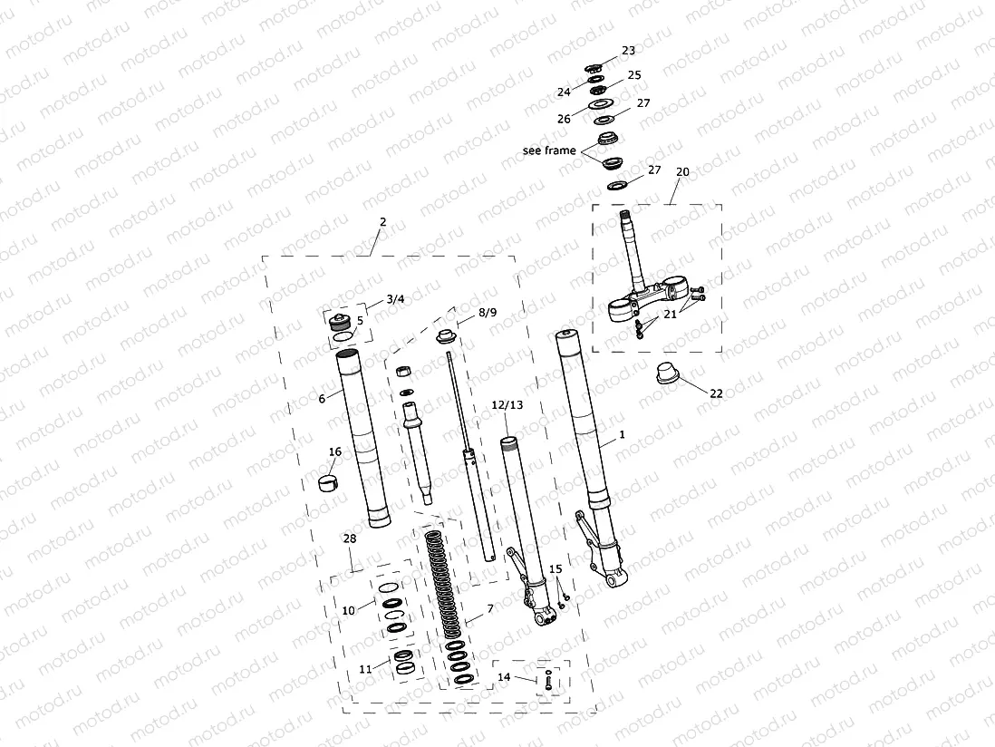 Front Forks & Yokes