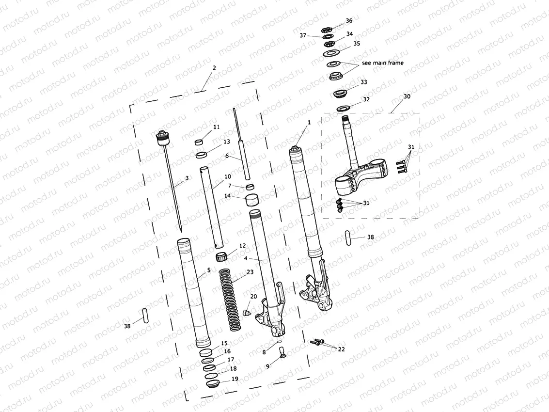 Front Forks & Yokes