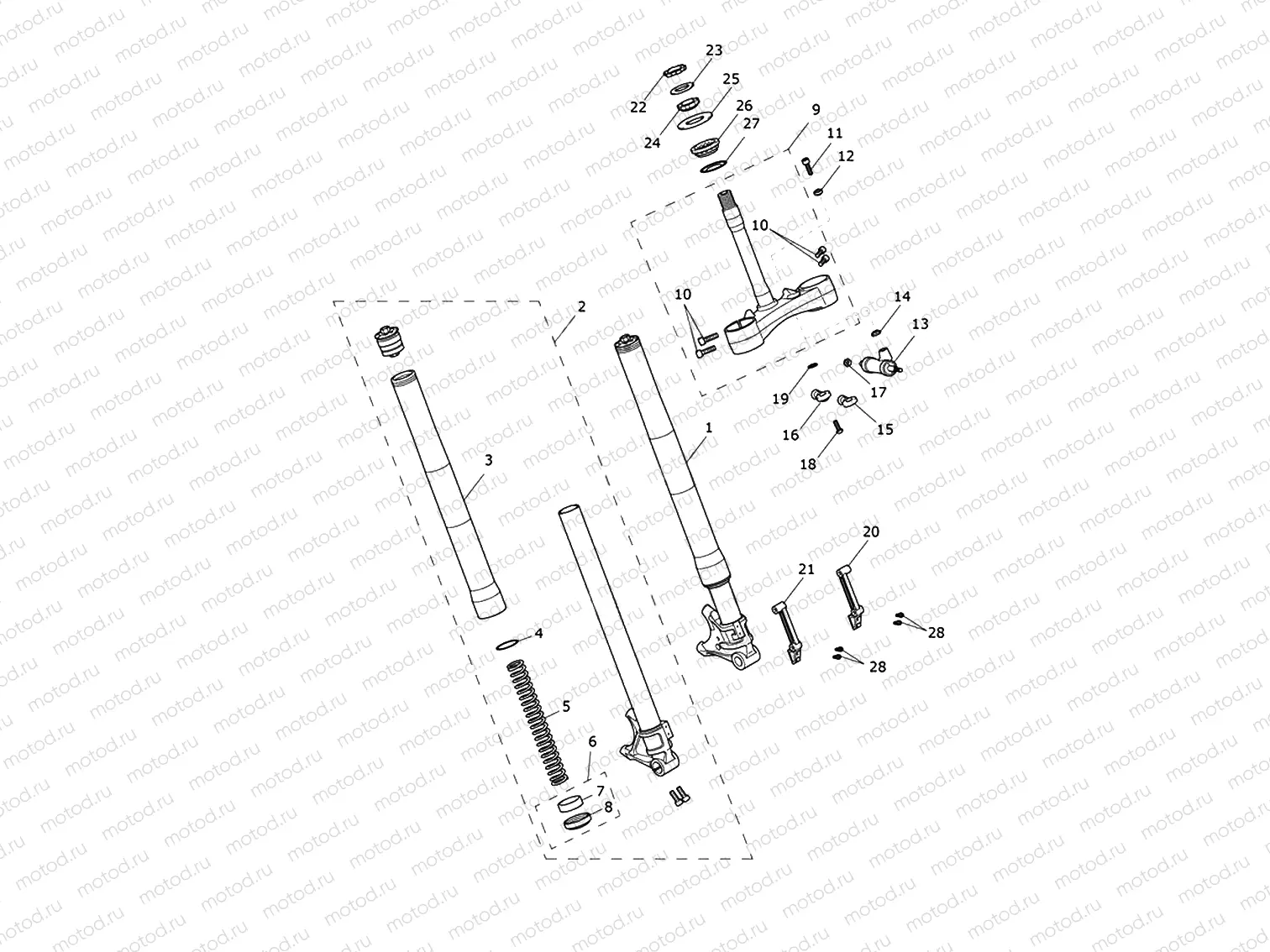 Front Forks & Yokes