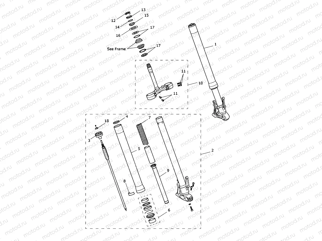 Front Forks & Yokes