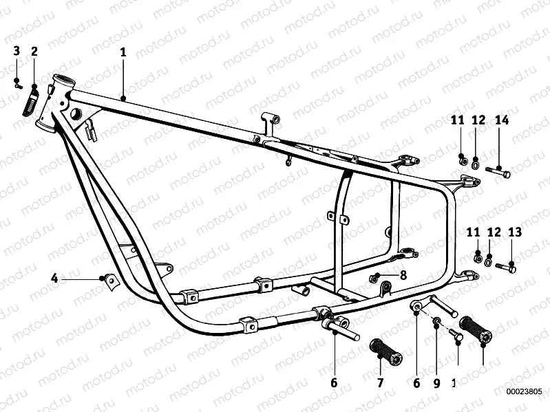 Front frame