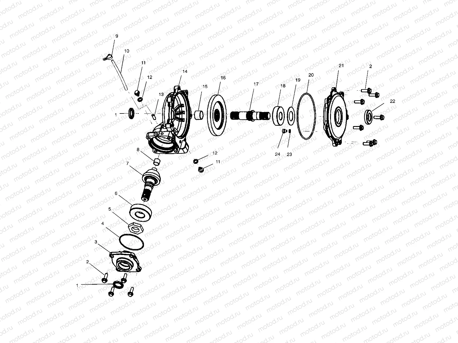 FRONT HOUSING - A00CD32AA (4949404940C008) | FRONT HOUSING - A00CD32AA (4949404940C008)