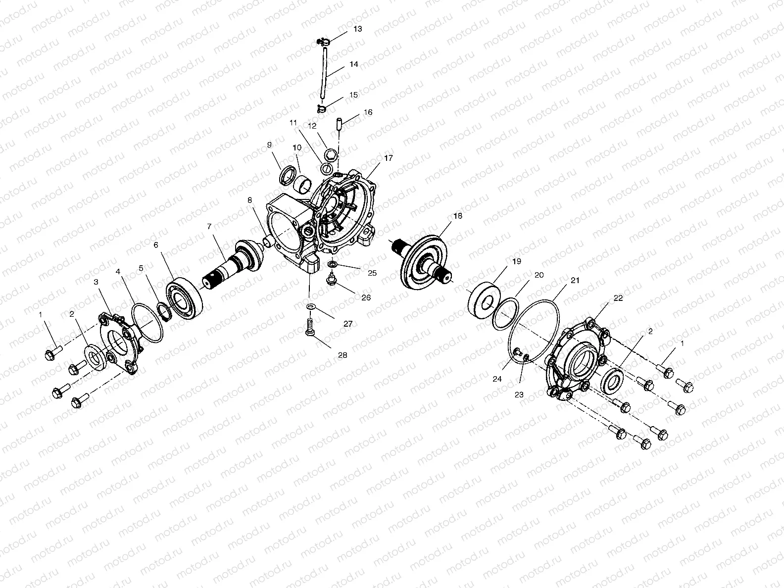 FRONT HOUSING - A00CG38CA (4954875487B005) | FRONT HOUSING - A00CG38CA (4954875487B005)