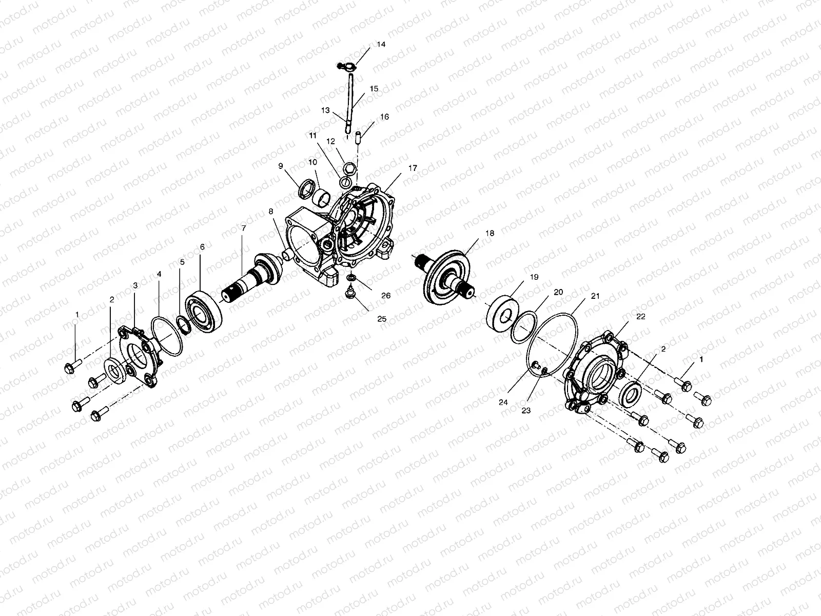 FRONT HOUSING - A00CH50AK (4954805480D001) | FRONT HOUSING - A00CH50AK (4954805480D001)