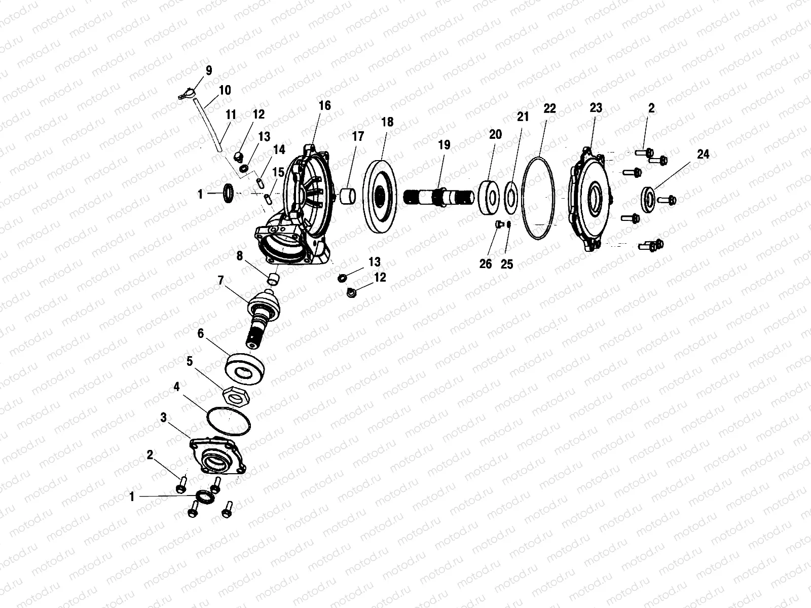 FRONT HOUSING - A01CK42AA (4964136413C002) | FRONT HOUSING - A01CK42AA (4964136413C002)