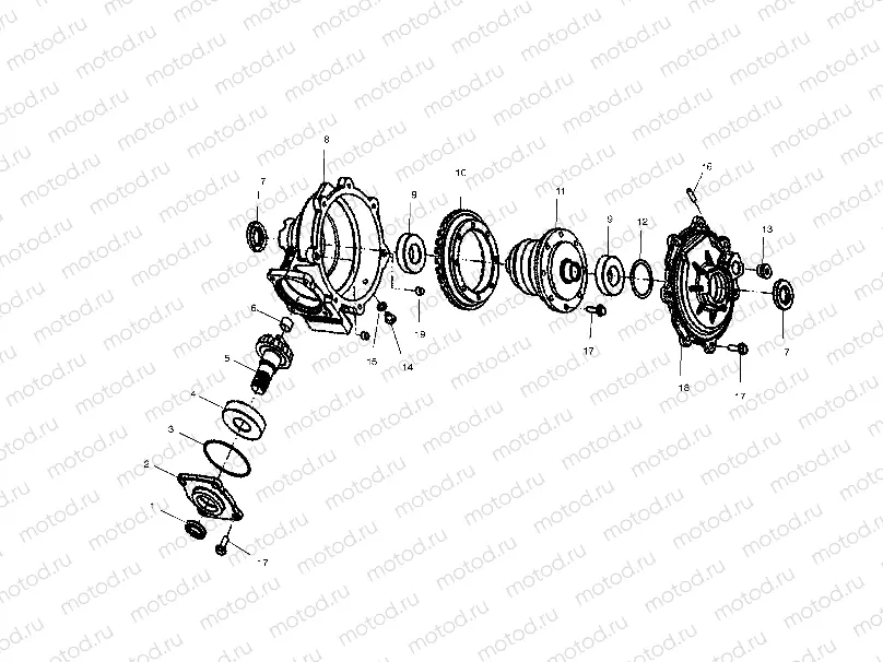 FRONT HOUSING - A02CD50AB/FB (4970197019C10) | FRONT HOUSING - A02CD50AB/FB (4970197019C10)