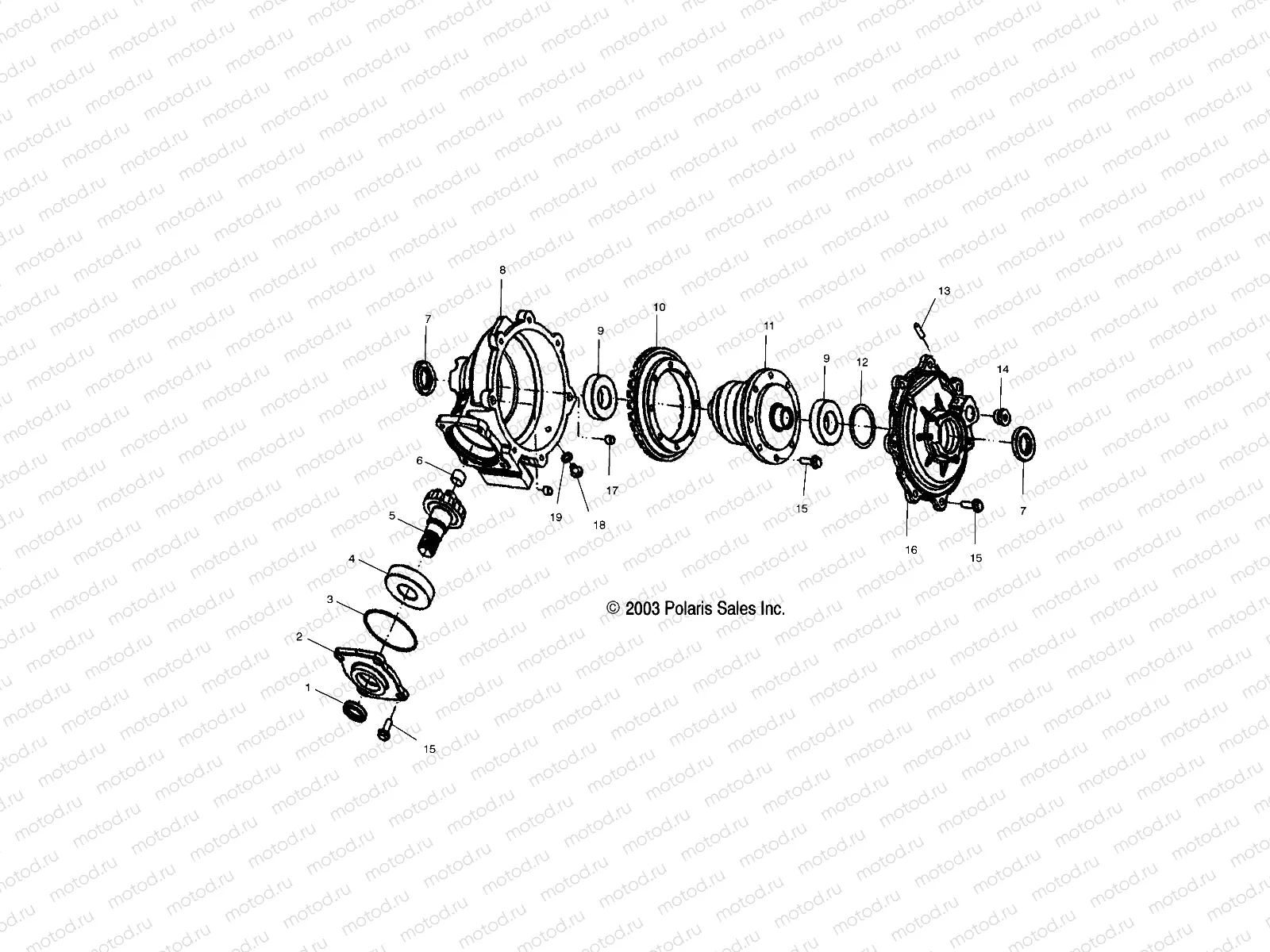 FRONT HOUSING - A03CD50FB (4986268626C10) | FRONT HOUSING - A03CD50FB (4986268626C10)