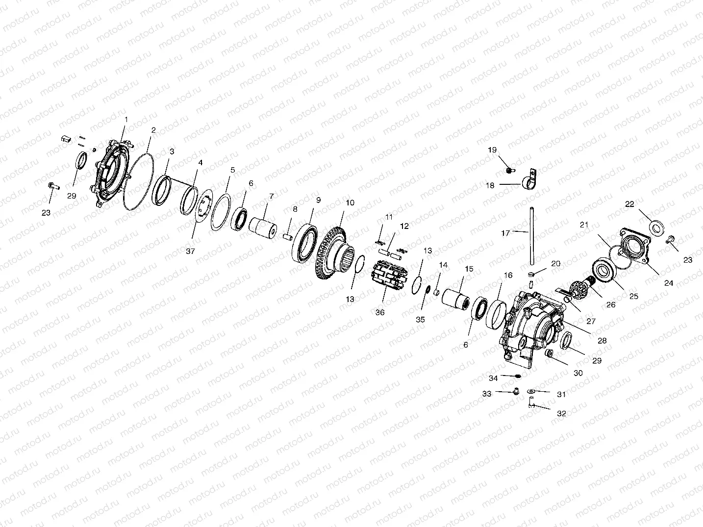 FRONT HOUSING - A03CH59AA/AF/AG (4975557555C11) | FRONT HOUSING - A03CH59AA/AF/AG (4975557555C11)