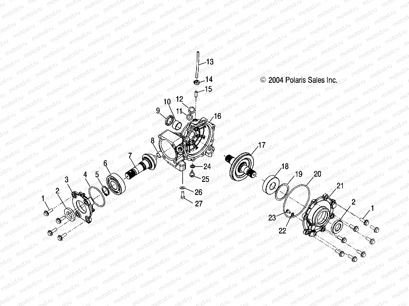 FRONT HOUSING - A05CL50AA (4995019501B01) | FRONT HOUSING - A05CL50AA (4995019501B01)