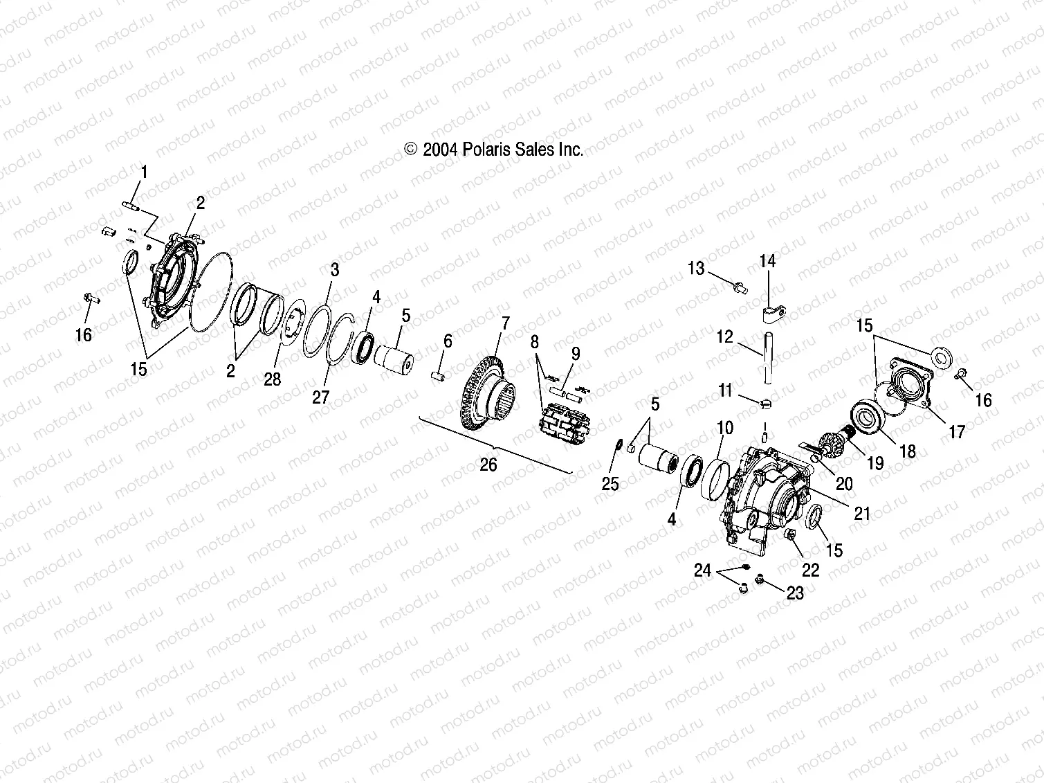 FRONT HOUSING - A05MH68AK/AN/AD (4994229422D04) | FRONT HOUSING - A05MH68AK/AN/AD (4994229422D04)