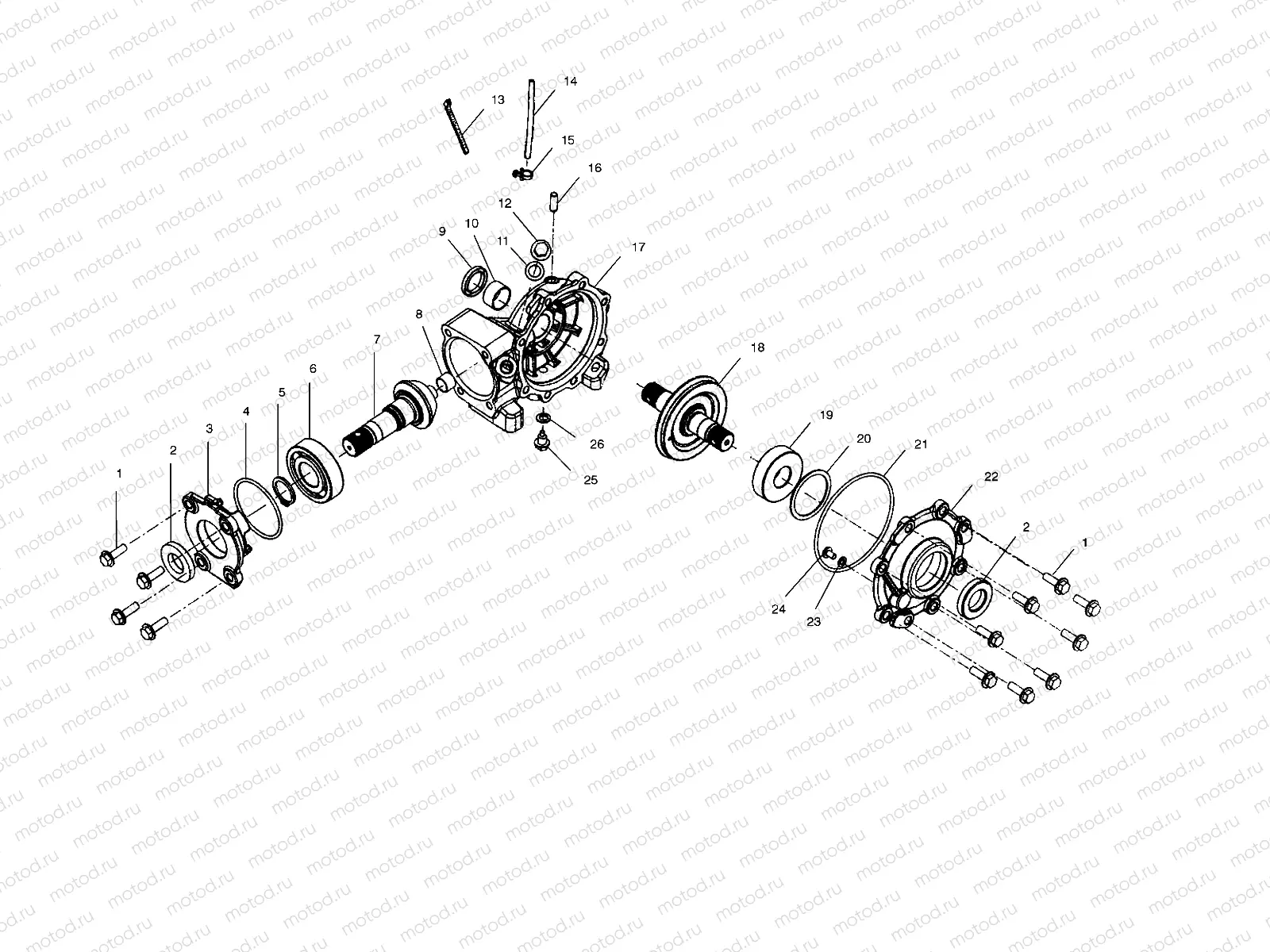 FRONT HOUSING - A99BG38CB (4952505250b003) | FRONT HOUSING - A99BG38CB (4952505250b003)
