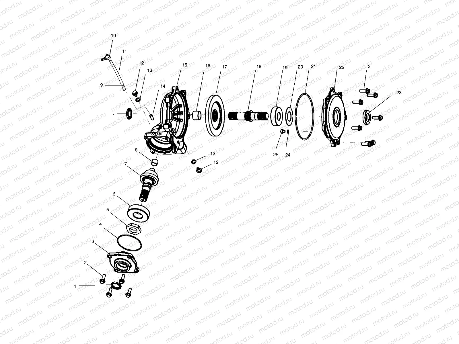 FRONT HOUSING - A99CD50AA (4949254925C008) | FRONT HOUSING - A99CD50AA (4949254925C008)