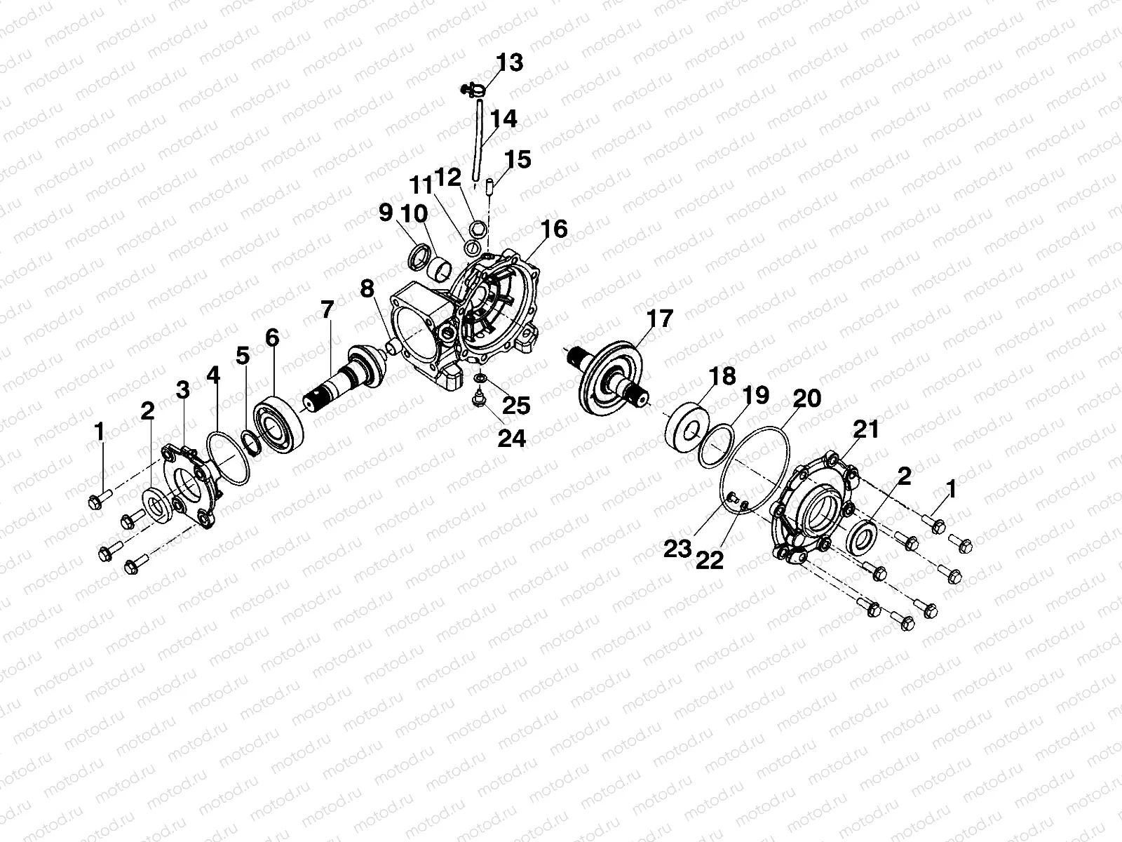 FRONT HOUSING - A99CH45CA (4949154915D004) | FRONT HOUSING - A99CH45CA (4949154915D004)