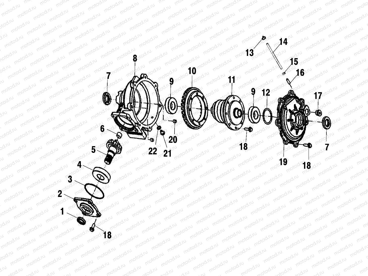 FRONT HOUSING - C02CD50AC (4972407240C09) | FRONT HOUSING - C02CD50AC (4972407240C09)