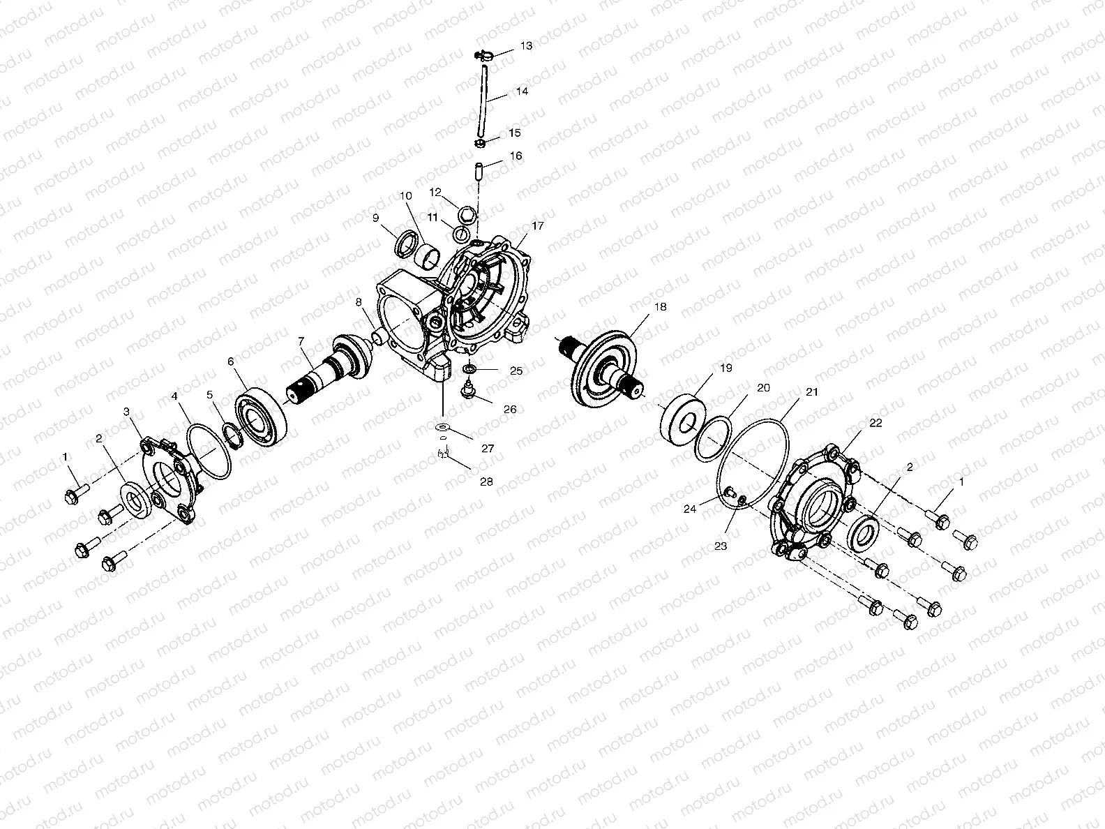 FRONT HOUSING - C02CL50AB (4972367236B02) | FRONT HOUSING - C02CL50AB (4972367236B02)