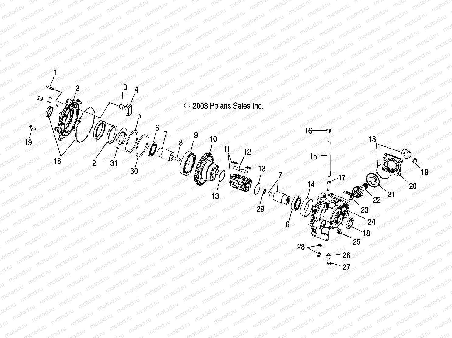 FRONT HOUSING - C11RD50AA/AB/C11RF50AA (4981898189D04) | FRONT HOUSING - C11RD50AA/AB/C11RF50AA (4981898189D04)
