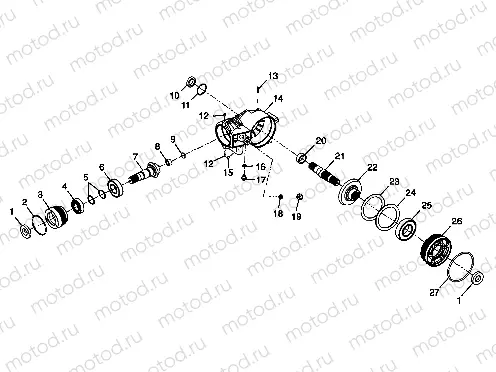 FRONT HOUSING - S98CH50E(B) (4950135013d002) | FRONT HOUSING - S98CH50E(B) (4950135013d002)