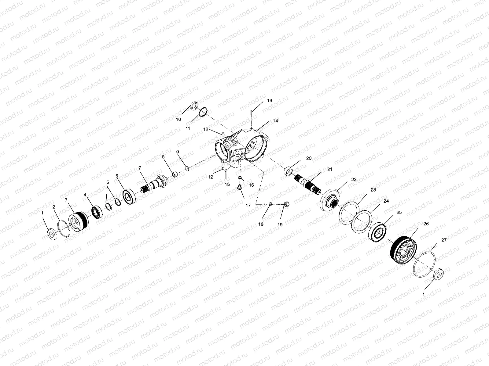 FRONT HOUSING - W97CH50A (4939993999C012) | FRONT HOUSING - W97CH50A (4939993999C012)
