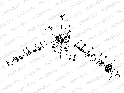 FRONT HOUSING - W98BC50A (4944994499b003) | FRONT HOUSING - W98BC50A (4944994499b003)
