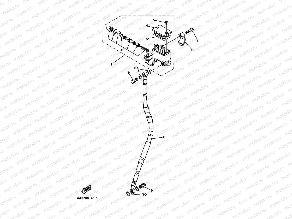 FRONT MASTER CYLINDER