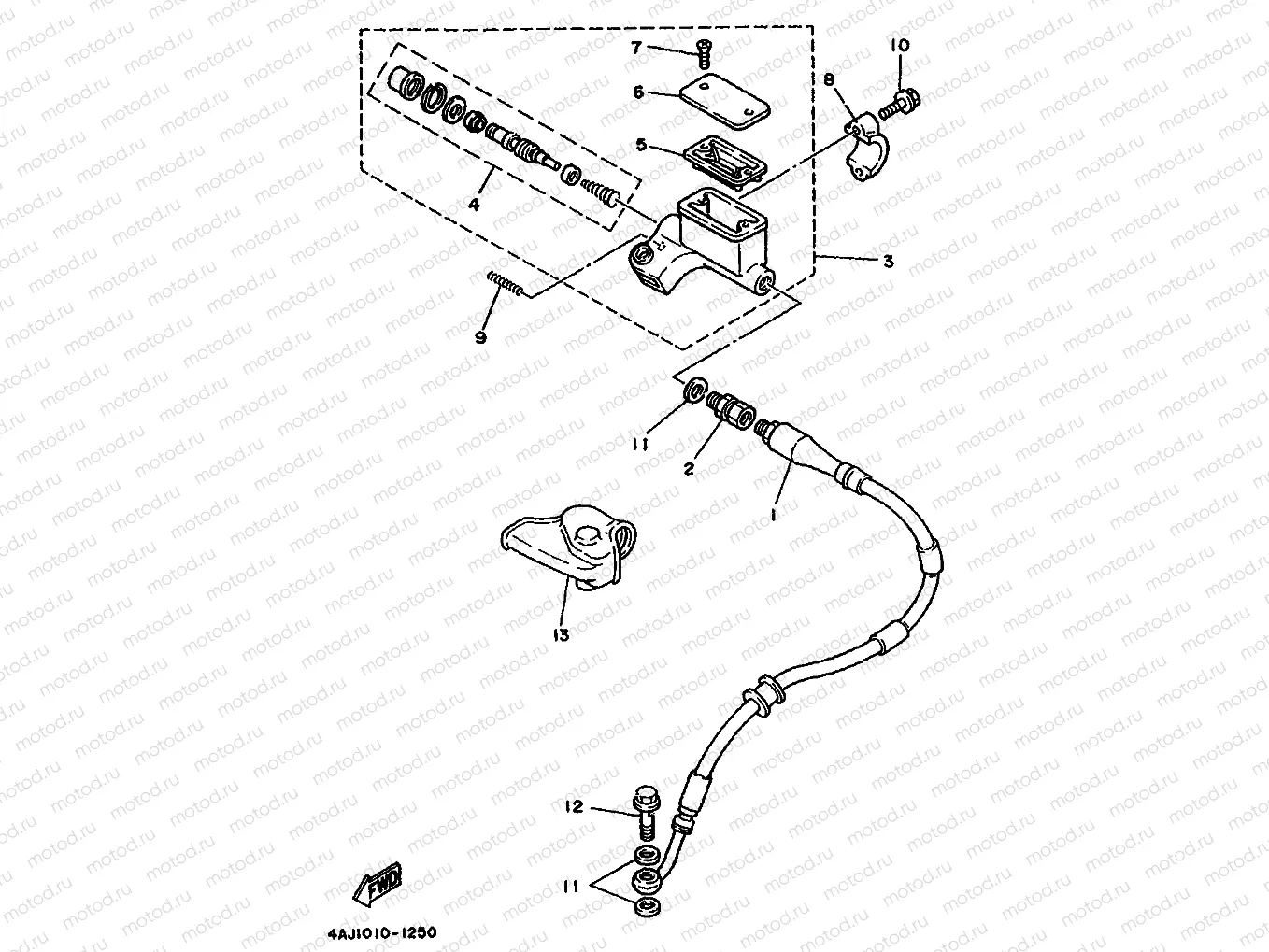 FRONT MASTER CYLINDER