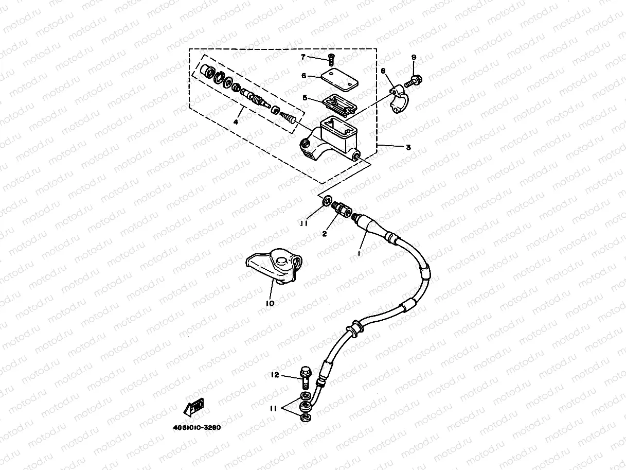 FRONT MASTER CYLINDER