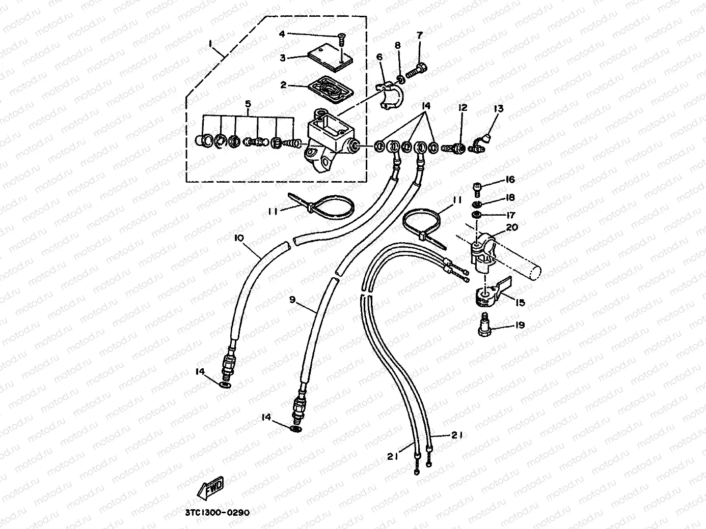 FRONT MASTER CYLINDER