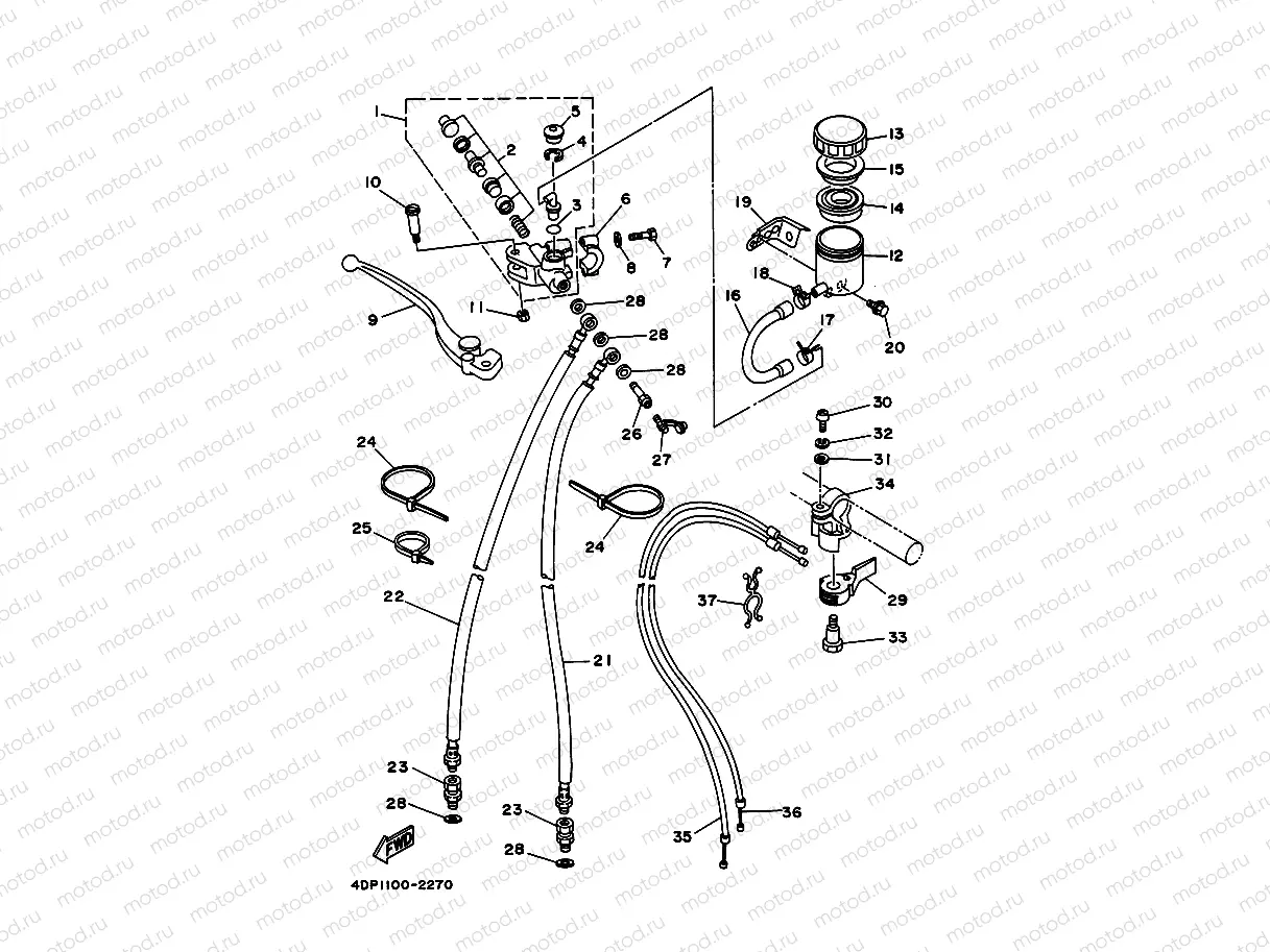 FRONT MASTER CYLINDER