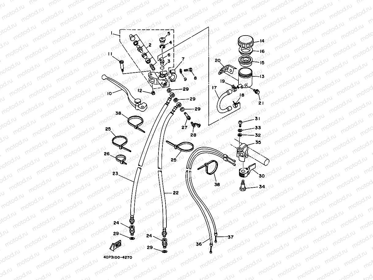 FRONT MASTER CYLINDER