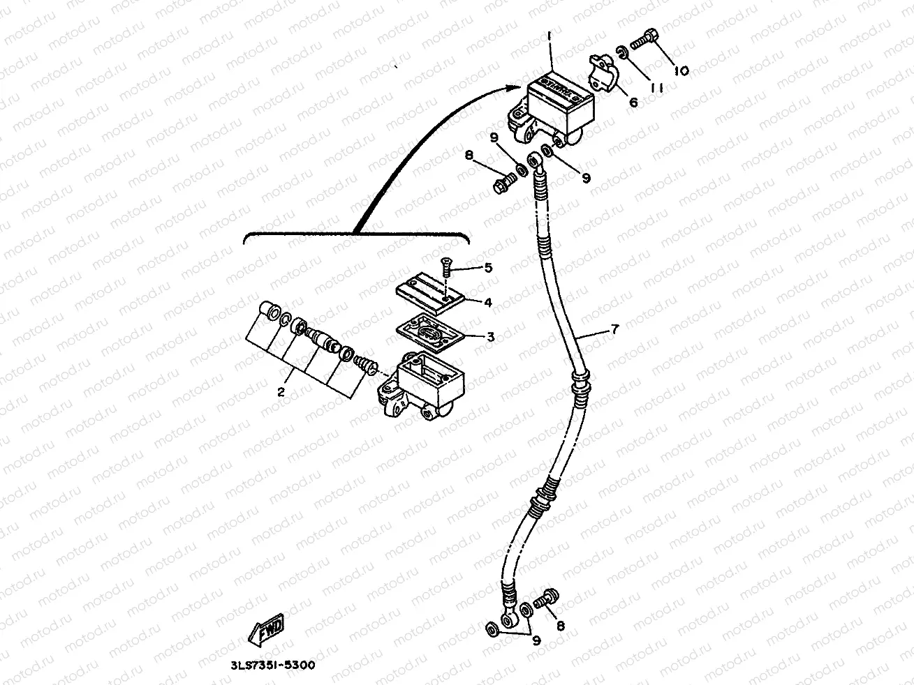 FRONT MASTER CYLINDER