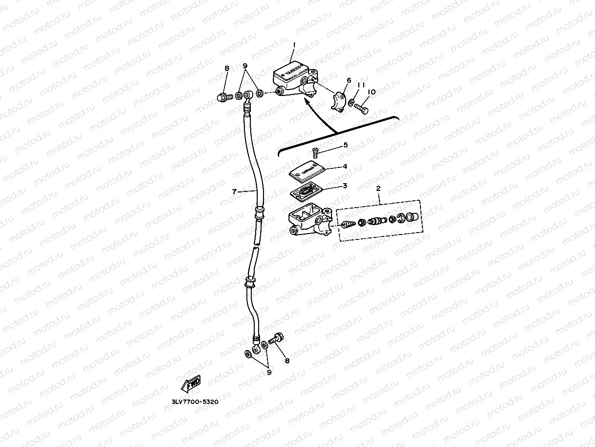 FRONT MASTER CYLINDER