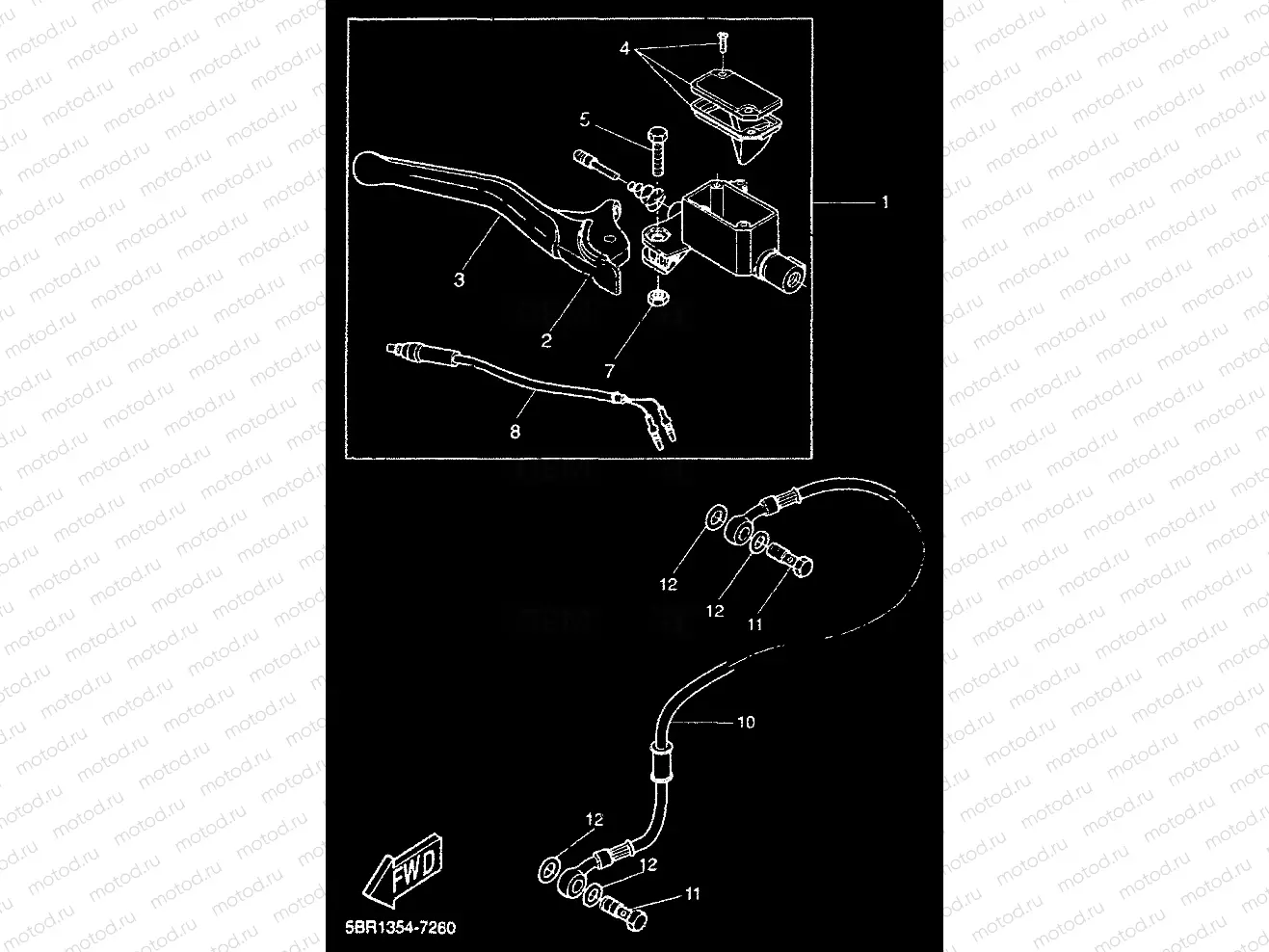 FRONT MASTER CYLINDER