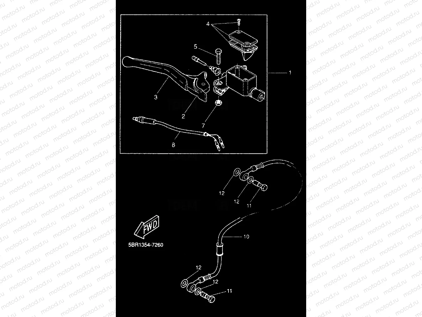 FRONT MASTER CYLINDER