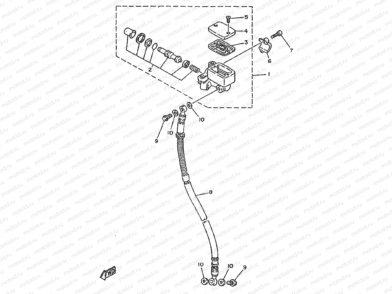 FRONT MASTER CYLINDER